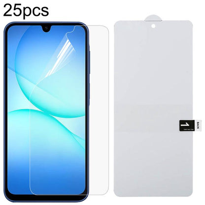 25pcs Full Screen Protector Explosion-proof Hydrogel Film, For Galaxy A08 4G, For Galaxy A08 5G, For Galaxy A18 4G, For Galaxy A18 5G, For Galaxy M47 5G, For Galaxy Buddy5 5G, For Galaxy S26 FE 5G, For Galaxy F07e 4G, For Samsung Galaxy M17e 5G        ...