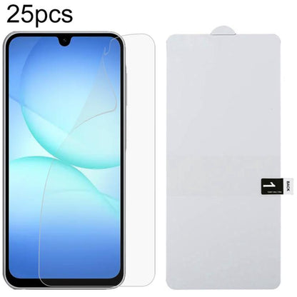 25pcs Full Screen Protector Explosion-proof Hydrogel Film, For Galaxy A08 4G, For Galaxy A08 5G, For Galaxy A18 4G, For Galaxy A18 5G, For Galaxy M47 5G, For Galaxy Buddy5 5G, For Galaxy S26 FE 5G, For Galaxy F07e 4G, For Samsung Galaxy M17e 5G        ...