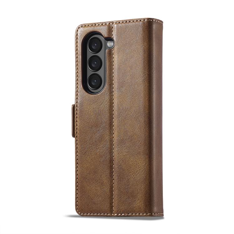 LC.IMEEKE RFID Anti-theft Leather Phone Case, For Galaxy Z Fold8 Ultra 5G, For Galaxy Z Flip8 5G, For Samsung Galaxy Z Flip6 / Flip7 FE, For Samsung Galaxy Z Fold7 5G, For Samsung Galaxy Z Flip7 5G, For Samsung Galaxy Z Fold6 5G                        ...