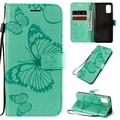 3D Butterflies Embossing Pattern Horizontal Flip Leather Case with Holder & Card Slot & Wallet, For Samsung Galaxy A41, For Samsung Galaxy A51 5G, For Samsung Galaxy A71 5G, For Huawei Nova 7, For Huawei Nova 7 Pro, For Huawei Nova 7 SE / P40 Lite 5G  ...