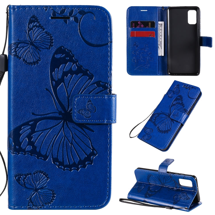 3D Butterflies Embossing Pattern Horizontal Flip Leather Case with Holder & Card Slot & Wallet, For Samsung Galaxy A41, For Samsung Galaxy A51 5G, For Samsung Galaxy A71 5G, For Huawei Nova 7, For Huawei Nova 7 Pro, For Huawei Nova 7 SE / P40 Lite 5G  ...
