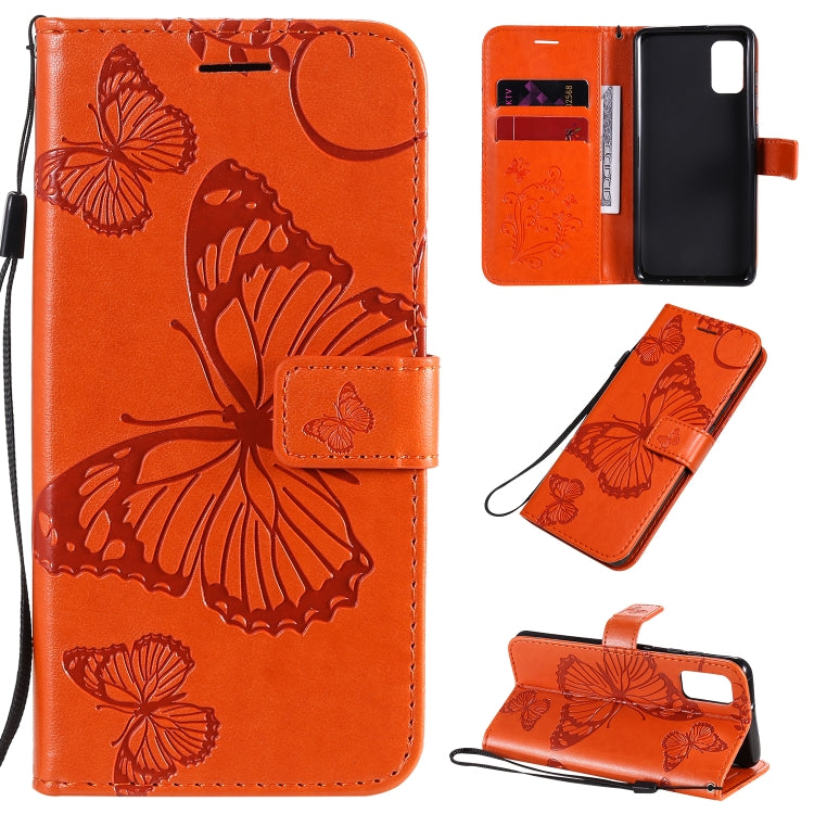 3D Butterflies Embossing Pattern Horizontal Flip Leather Case with Holder & Card Slot & Wallet, For Samsung Galaxy A41, For Samsung Galaxy A51 5G, For Samsung Galaxy A71 5G, For Huawei Nova 7, For Huawei Nova 7 Pro, For Huawei Nova 7 SE / P40 Lite 5G  ...