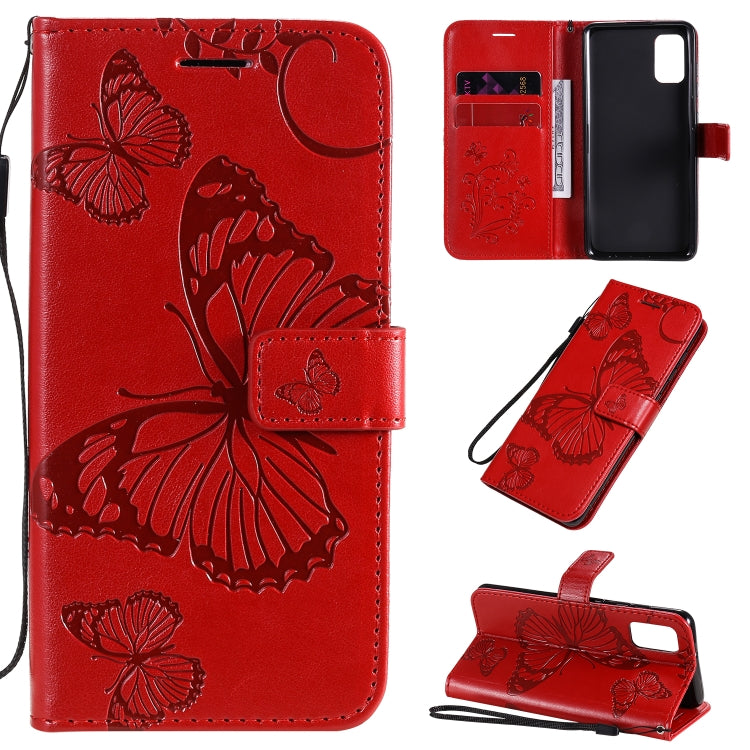 3D Butterflies Embossing Pattern Horizontal Flip Leather Case with Holder & Card Slot & Wallet, For Samsung Galaxy A41, For Samsung Galaxy A51 5G, For Samsung Galaxy A71 5G, For Huawei Nova 7, For Huawei Nova 7 Pro, For Huawei Nova 7 SE / P40 Lite 5G  ...