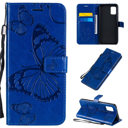 3D Butterflies Embossing Pattern Horizontal Flip Leather Case with Holder & Card Slot & Wallet, For Samsung Galaxy A41, For Samsung Galaxy A51 5G, For Samsung Galaxy A71 5G, For Huawei Nova 7, For Huawei Nova 7 Pro, For Huawei Nova 7 SE / P40 Lite 5G  ...