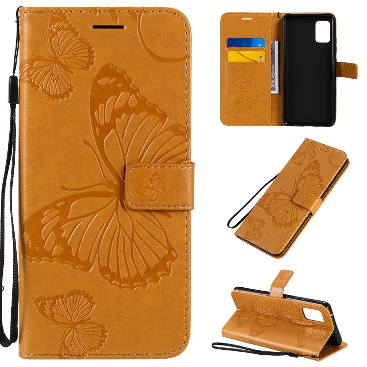 3D Butterflies Embossing Pattern Horizontal Flip Leather Case with Holder & Card Slot & Wallet, For Samsung Galaxy A41, For Samsung Galaxy A51 5G, For Samsung Galaxy A71 5G, For Huawei Nova 7, For Huawei Nova 7 Pro, For Huawei Nova 7 SE / P40 Lite 5G  ...