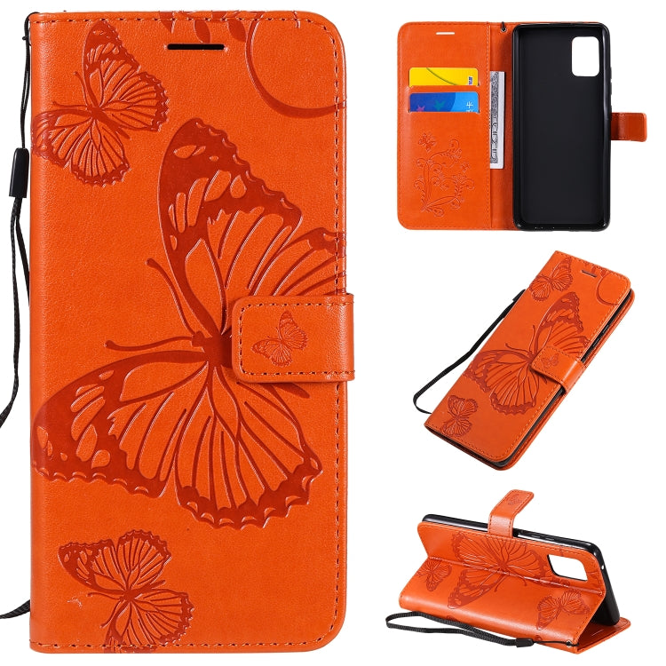 3D Butterflies Embossing Pattern Horizontal Flip Leather Case with Holder & Card Slot & Wallet, For Samsung Galaxy A41, For Samsung Galaxy A51 5G, For Samsung Galaxy A71 5G, For Huawei Nova 7, For Huawei Nova 7 Pro, For Huawei Nova 7 SE / P40 Lite 5G  ...
