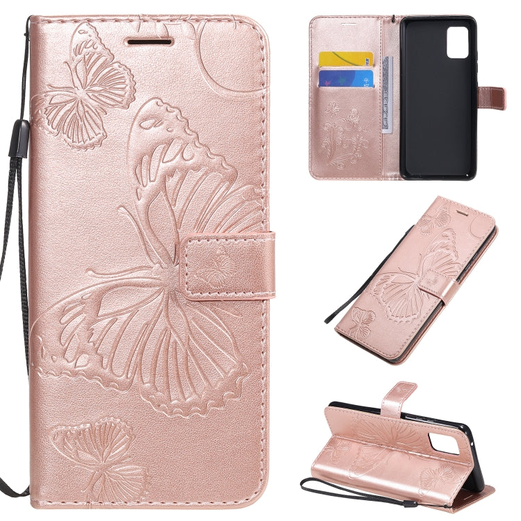 3D Butterflies Embossing Pattern Horizontal Flip Leather Case with Holder & Card Slot & Wallet, For Samsung Galaxy A41, For Samsung Galaxy A51 5G, For Samsung Galaxy A71 5G, For Huawei Nova 7, For Huawei Nova 7 Pro, For Huawei Nova 7 SE / P40 Lite 5G  ...