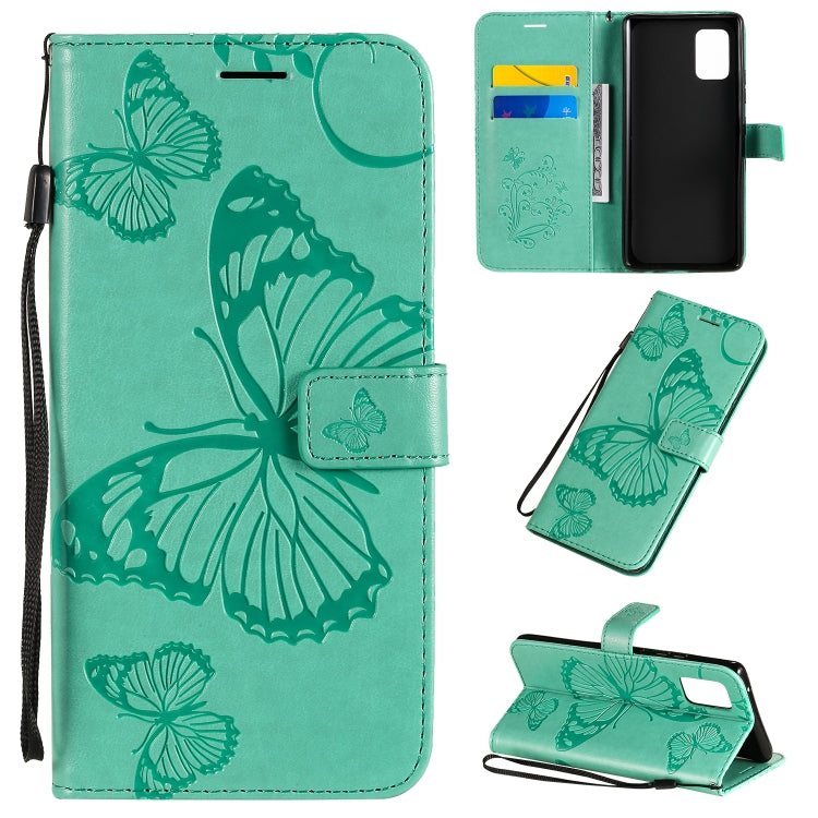 3D Butterflies Embossing Pattern Horizontal Flip Leather Case with Holder & Card Slot & Wallet, For Samsung Galaxy A41, For Samsung Galaxy A51 5G, For Samsung Galaxy A71 5G, For Huawei Nova 7, For Huawei Nova 7 Pro, For Huawei Nova 7 SE / P40 Lite 5G  ...