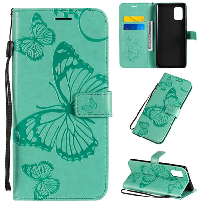 3D Butterflies Embossing Pattern Horizontal Flip Leather Case with Holder & Card Slot & Wallet, For Samsung Galaxy A41, For Samsung Galaxy A51 5G, For Samsung Galaxy A71 5G, For Huawei Nova 7, For Huawei Nova 7 Pro, For Huawei Nova 7 SE / P40 Lite 5G  ...