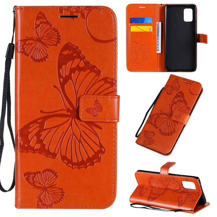 3D Butterflies Embossing Pattern Horizontal Flip Leather Case with Holder & Card Slot & Wallet, For Samsung Galaxy A41, For Samsung Galaxy A51 5G, For Samsung Galaxy A71 5G, For Huawei Nova 7, For Huawei Nova 7 Pro, For Huawei Nova 7 SE / P40 Lite 5G  ...