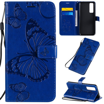 3D Butterflies Embossing Pattern Horizontal Flip Leather Case with Holder & Card Slot & Wallet, For Samsung Galaxy A41, For Samsung Galaxy A51 5G, For Samsung Galaxy A71 5G, For Huawei Nova 7, For Huawei Nova 7 Pro, For Huawei Nova 7 SE / P40 Lite 5G  ...