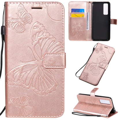 3D Butterflies Embossing Pattern Horizontal Flip Leather Case with Holder & Card Slot & Wallet, For Samsung Galaxy A41, For Samsung Galaxy A51 5G, For Samsung Galaxy A71 5G, For Huawei Nova 7, For Huawei Nova 7 Pro, For Huawei Nova 7 SE / P40 Lite 5G  ...
