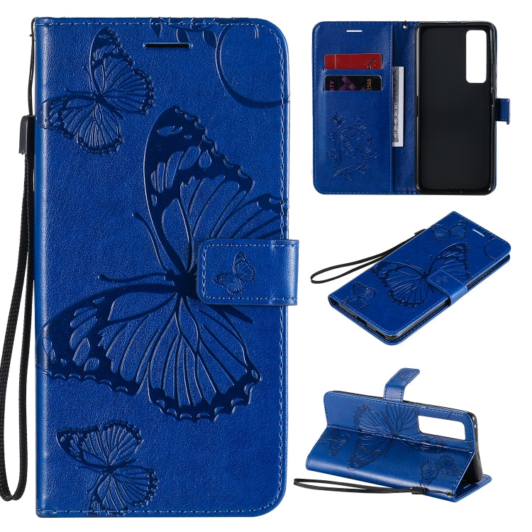 3D Butterflies Embossing Pattern Horizontal Flip Leather Case with Holder & Card Slot & Wallet, For Samsung Galaxy A41, For Samsung Galaxy A51 5G, For Samsung Galaxy A71 5G, For Huawei Nova 7, For Huawei Nova 7 Pro, For Huawei Nova 7 SE / P40 Lite 5G  ...