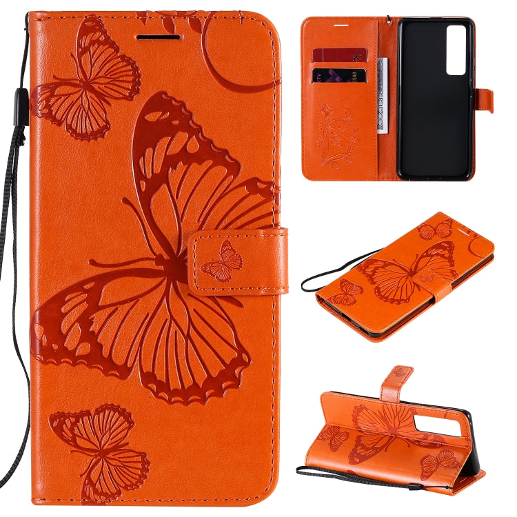 3D Butterflies Embossing Pattern Horizontal Flip Leather Case with Holder & Card Slot & Wallet, For Samsung Galaxy A41, For Samsung Galaxy A51 5G, For Samsung Galaxy A71 5G, For Huawei Nova 7, For Huawei Nova 7 Pro, For Huawei Nova 7 SE / P40 Lite 5G  ...