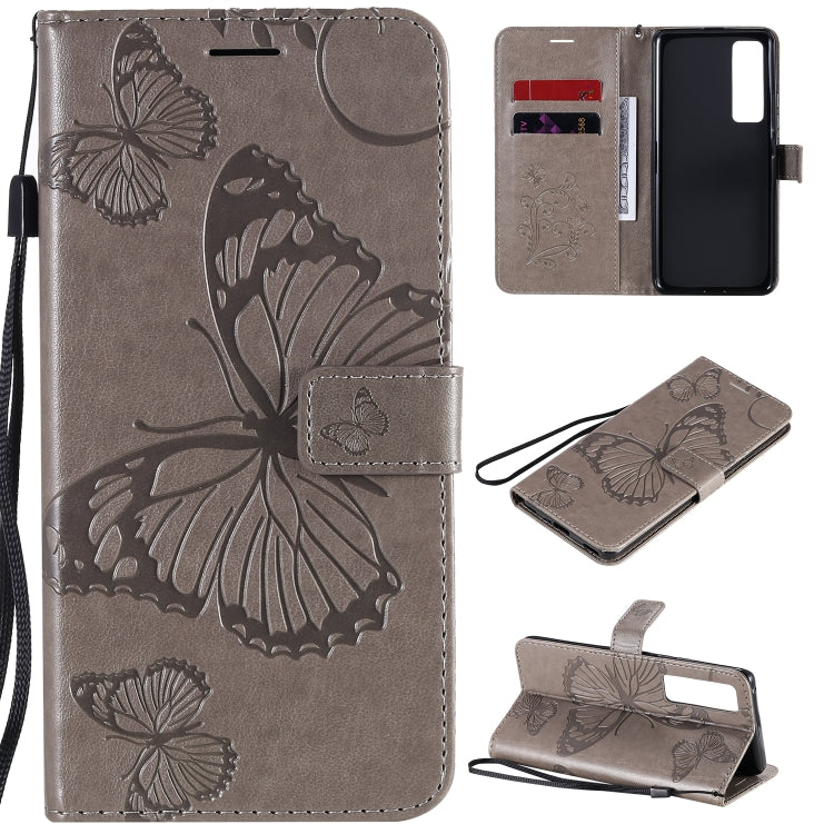 3D Butterflies Embossing Pattern Horizontal Flip Leather Case with Holder & Card Slot & Wallet, For Samsung Galaxy A41, For Samsung Galaxy A51 5G, For Samsung Galaxy A71 5G, For Huawei Nova 7, For Huawei Nova 7 Pro, For Huawei Nova 7 SE / P40 Lite 5G  ...