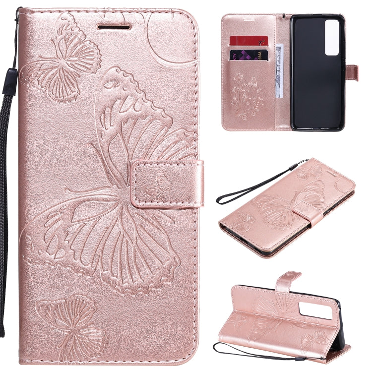 3D Butterflies Embossing Pattern Horizontal Flip Leather Case with Holder & Card Slot & Wallet, For Samsung Galaxy A41, For Samsung Galaxy A51 5G, For Samsung Galaxy A71 5G, For Huawei Nova 7, For Huawei Nova 7 Pro, For Huawei Nova 7 SE / P40 Lite 5G  ...