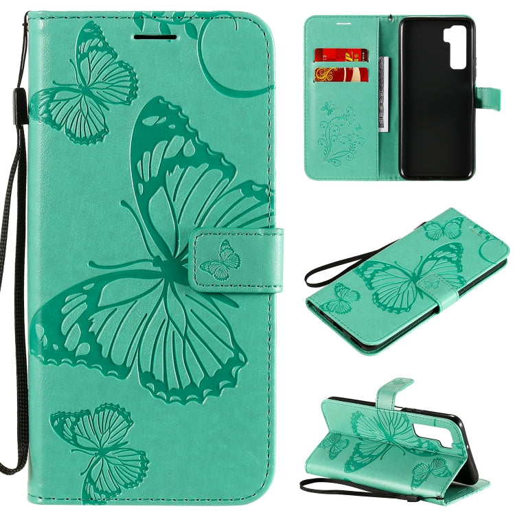 3D Butterflies Embossing Pattern Horizontal Flip Leather Case with Holder & Card Slot & Wallet, For Samsung Galaxy A41, For Samsung Galaxy A51 5G, For Samsung Galaxy A71 5G, For Huawei Nova 7, For Huawei Nova 7 Pro, For Huawei Nova 7 SE / P40 Lite 5G  ...