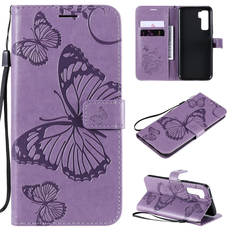 3D Butterflies Embossing Pattern Horizontal Flip Leather Case with Holder & Card Slot & Wallet, For Samsung Galaxy A41, For Samsung Galaxy A51 5G, For Samsung Galaxy A71 5G, For Huawei Nova 7, For Huawei Nova 7 Pro, For Huawei Nova 7 SE / P40 Lite 5G  ...