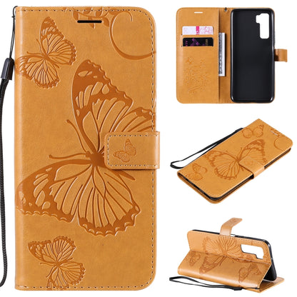 3D Butterflies Embossing Pattern Horizontal Flip Leather Case with Holder & Card Slot & Wallet, For Samsung Galaxy A41, For Samsung Galaxy A51 5G, For Samsung Galaxy A71 5G, For Huawei Nova 7, For Huawei Nova 7 Pro, For Huawei Nova 7 SE / P40 Lite 5G  ...