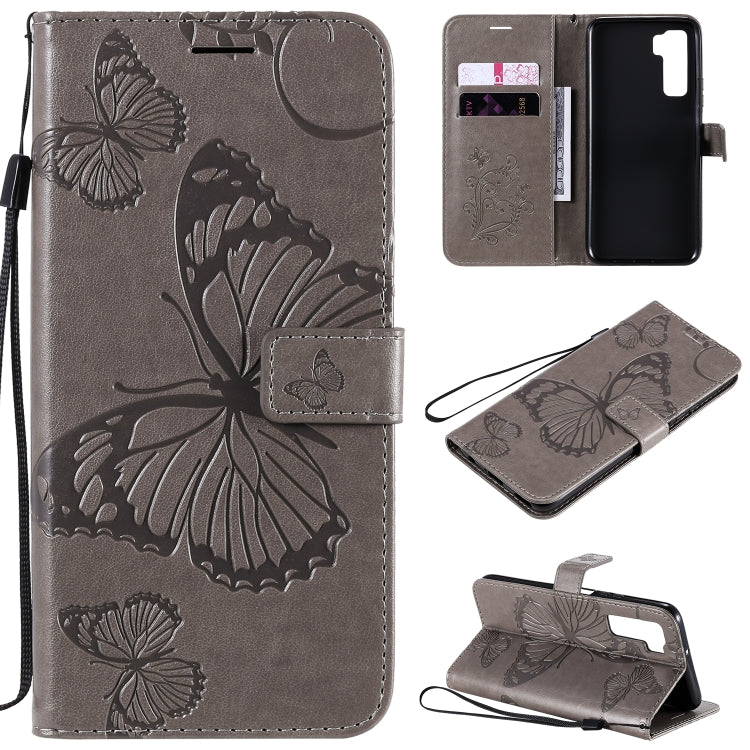 3D Butterflies Embossing Pattern Horizontal Flip Leather Case with Holder & Card Slot & Wallet, For Samsung Galaxy A41, For Samsung Galaxy A51 5G, For Samsung Galaxy A71 5G, For Huawei Nova 7, For Huawei Nova 7 Pro, For Huawei Nova 7 SE / P40 Lite 5G  ...