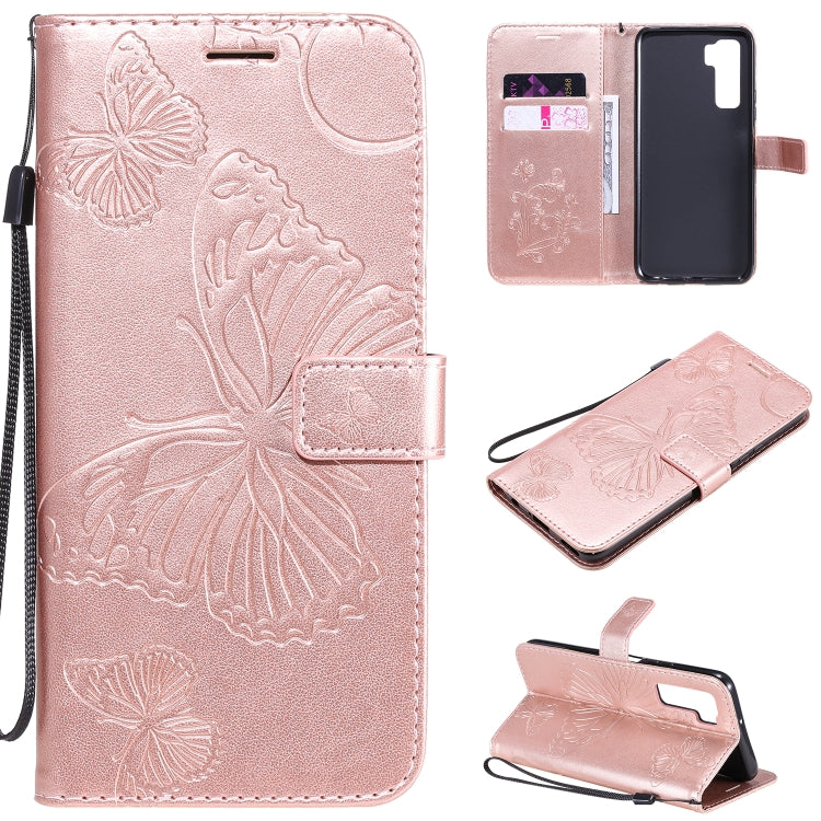 3D Butterflies Embossing Pattern Horizontal Flip Leather Case with Holder & Card Slot & Wallet, For Samsung Galaxy A41, For Samsung Galaxy A51 5G, For Samsung Galaxy A71 5G, For Huawei Nova 7, For Huawei Nova 7 Pro, For Huawei Nova 7 SE / P40 Lite 5G  ...