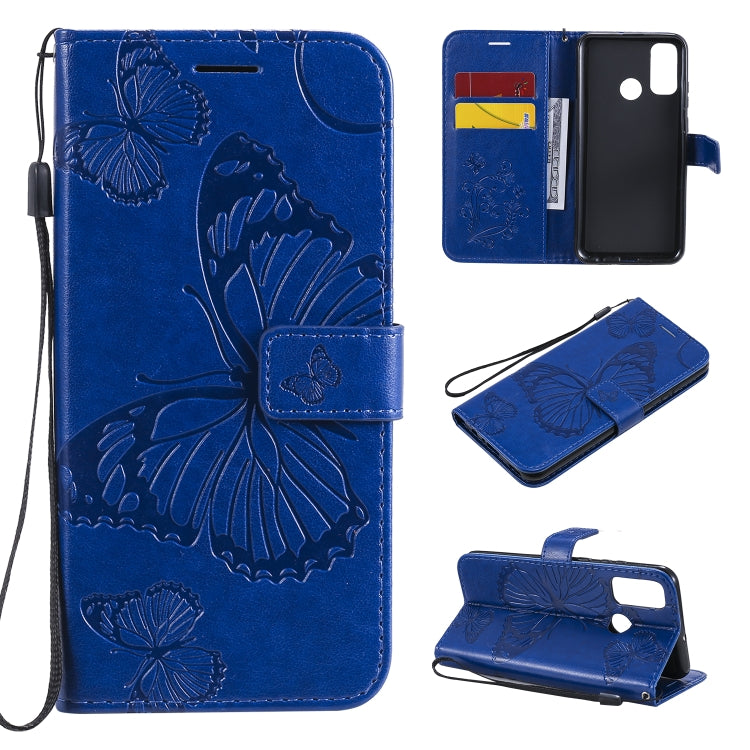 3D Butterflies Embossing Pattern Horizontal Flip Leather Case with Holder & Card Slot & Wallet, For Samsung Galaxy A41, For Samsung Galaxy A51 5G, For Samsung Galaxy A71 5G, For Huawei Nova 7, For Huawei Nova 7 Pro, For Huawei Nova 7 SE / P40 Lite 5G  ...