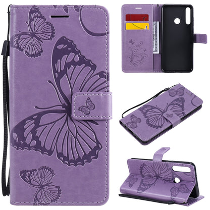 3D Butterflies Embossing Pattern Horizontal Flip Leather Case with Holder & Card Slot & Wallet, For Samsung Galaxy A41, For Samsung Galaxy A51 5G, For Samsung Galaxy A71 5G, For Huawei Nova 7, For Huawei Nova 7 Pro, For Huawei Nova 7 SE / P40 Lite 5G  ...