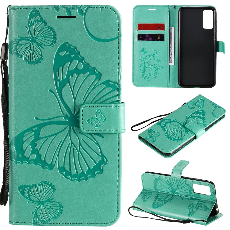 3D Butterflies Embossing Pattern Horizontal Flip Leather Case with Holder & Card Slot & Wallet, For Samsung Galaxy A41, For Samsung Galaxy A51 5G, For Samsung Galaxy A71 5G, For Huawei Nova 7, For Huawei Nova 7 Pro, For Huawei Nova 7 SE / P40 Lite 5G  ...