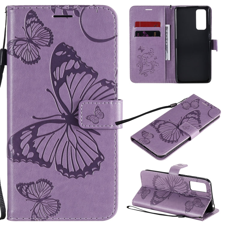 3D Butterflies Embossing Pattern Horizontal Flip Leather Case with Holder & Card Slot & Wallet, For Samsung Galaxy A41, For Samsung Galaxy A51 5G, For Samsung Galaxy A71 5G, For Huawei Nova 7, For Huawei Nova 7 Pro, For Huawei Nova 7 SE / P40 Lite 5G  ...