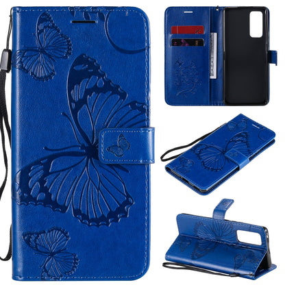 3D Butterflies Embossing Pattern Horizontal Flip Leather Case with Holder & Card Slot & Wallet, For Samsung Galaxy A41, For Samsung Galaxy A51 5G, For Samsung Galaxy A71 5G, For Huawei Nova 7, For Huawei Nova 7 Pro, For Huawei Nova 7 SE / P40 Lite 5G  ...