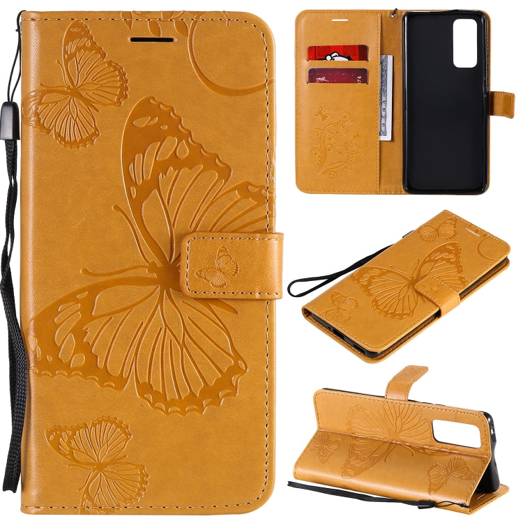 3D Butterflies Embossing Pattern Horizontal Flip Leather Case with Holder & Card Slot & Wallet, For Samsung Galaxy A41, For Samsung Galaxy A51 5G, For Samsung Galaxy A71 5G, For Huawei Nova 7, For Huawei Nova 7 Pro, For Huawei Nova 7 SE / P40 Lite 5G  ...