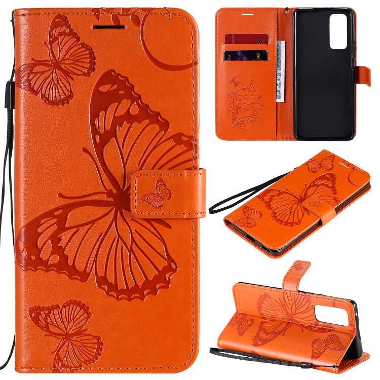 3D Butterflies Embossing Pattern Horizontal Flip Leather Case with Holder & Card Slot & Wallet, For Samsung Galaxy A41, For Samsung Galaxy A51 5G, For Samsung Galaxy A71 5G, For Huawei Nova 7, For Huawei Nova 7 Pro, For Huawei Nova 7 SE / P40 Lite 5G  ...