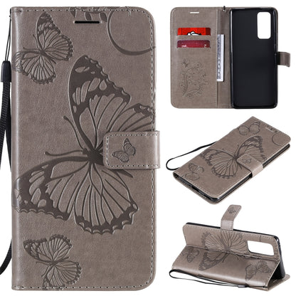 3D Butterflies Embossing Pattern Horizontal Flip Leather Case with Holder & Card Slot & Wallet, For Samsung Galaxy A41, For Samsung Galaxy A51 5G, For Samsung Galaxy A71 5G, For Huawei Nova 7, For Huawei Nova 7 Pro, For Huawei Nova 7 SE / P40 Lite 5G  ...
