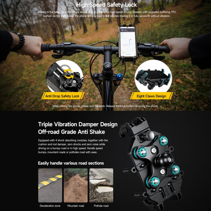 Ulefone Armor Mount Pro AM01 Support téléphone universel pour guidon de vélo, AM01