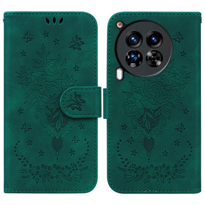 Butterfly Rose Embossed Leather Phone Case, For Tecno Pop 10 / Spark Go 2 4G, For Tecno Camon 40 Pro 4G, For Tecno Camon 40, For Tecno Pop 9 5G / Spark 30C 5G, For Tecno Camon 30S / Camon 30S Pro, For Tecno Spark 30 Pro, For Tecno Spark 30 4G          ...