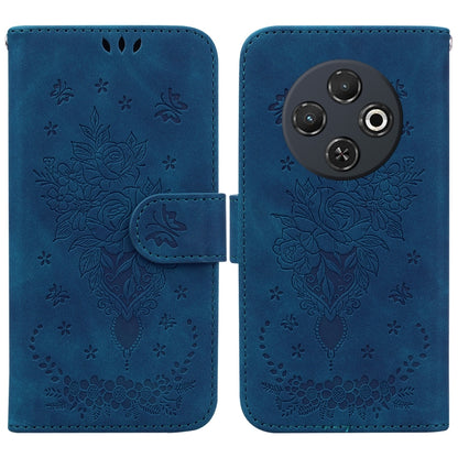 Butterfly Rose Embossed Leather Phone Case, For Tecno Pop 10 / Spark Go 2 4G, For Tecno Camon 40 Pro 4G, For Tecno Camon 40, For Tecno Pop 9 5G / Spark 30C 5G, For Tecno Camon 30S / Camon 30S Pro, For Tecno Spark 30 Pro, For Tecno Spark 30 4G          ...