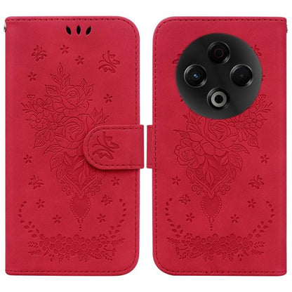 Butterfly Rose Embossed Leather Phone Case, For Tecno Pop 10 / Spark Go 2 4G, For Tecno Camon 40 Pro 4G, For Tecno Camon 40, For Tecno Pop 9 5G / Spark 30C 5G, For Tecno Camon 30S / Camon 30S Pro, For Tecno Spark 30 Pro, For Tecno Spark 30 4G          ...