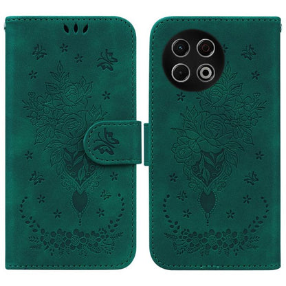 Butterfly Rose Embossed Leather Phone Case, For Tecno Pop 10 / Spark Go 2 4G, For Tecno Camon 40 Pro 4G, For Tecno Camon 40, For Tecno Pop 9 5G / Spark 30C 5G, For Tecno Camon 30S / Camon 30S Pro, For Tecno Spark 30 Pro, For Tecno Spark 30 4G          ...