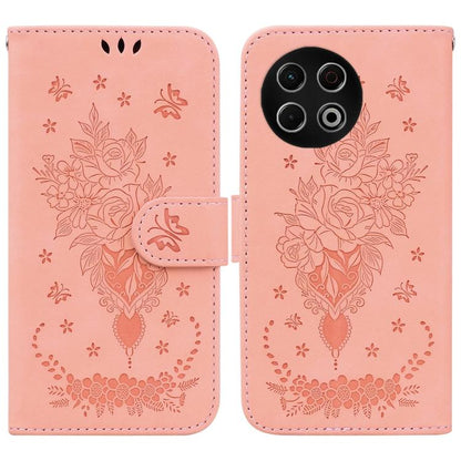 Butterfly Rose Embossed Leather Phone Case, For Tecno Pop 10 / Spark Go 2 4G, For Tecno Camon 40 Pro 4G, For Tecno Camon 40, For Tecno Pop 9 5G / Spark 30C 5G, For Tecno Camon 30S / Camon 30S Pro, For Tecno Spark 30 Pro, For Tecno Spark 30 4G          ...