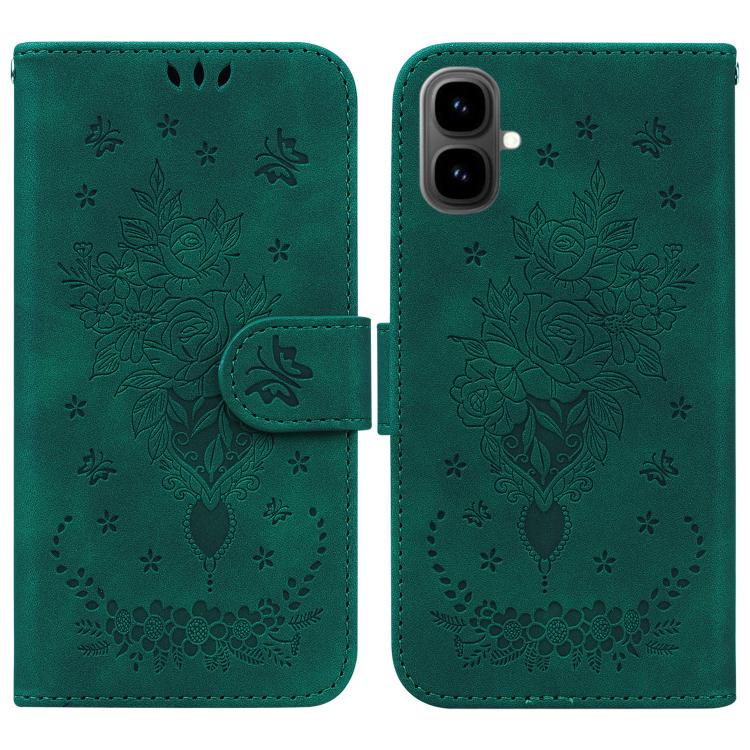 Butterfly Rose Embossed Leather Phone Case, For Tecno Pop 10 / Spark Go 2 4G, For Tecno Camon 40 Pro 4G, For Tecno Camon 40, For Tecno Pop 9 5G / Spark 30C 5G, For Tecno Camon 30S / Camon 30S Pro, For Tecno Spark 30 Pro, For Tecno Spark 30 4G          ...