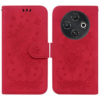 Butterfly Rose Embossed Leather Phone Case, For Tecno Pop 10 / Spark Go 2 4G, For Tecno Camon 40 Pro 4G, For Tecno Camon 40, For Tecno Pop 9 5G / Spark 30C 5G, For Tecno Camon 30S / Camon 30S Pro, For Tecno Spark 30 Pro, For Tecno Spark 30 4G          ...