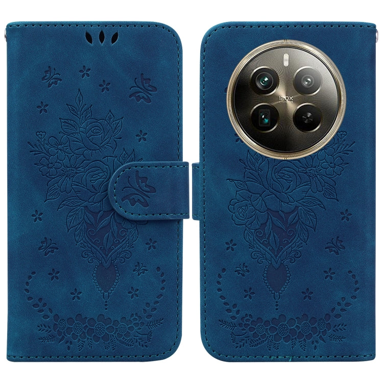 Butterfly Rose Embossed Leather Phone Case, For Realme 16 5G, For Realme 16 Pro+ 5G, For Realme 16 Pro 5G, For Realme 15T 5G, For Realme Narzo 80 Lite 4G / C71 India, For Realme 15 5G / Realme 15 Pro 5G, For Realme 14, For Realme Neo7 SE               ...