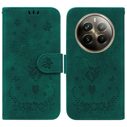 Butterfly Rose Embossed Leather Phone Case, For Realme 16 5G, For Realme 16 Pro+ 5G, For Realme 16 Pro 5G, For Realme 15T 5G, For Realme Narzo 80 Lite 4G / C71 India, For Realme 15 5G / Realme 15 Pro 5G, For Realme 14, For Realme Neo7 SE               ...