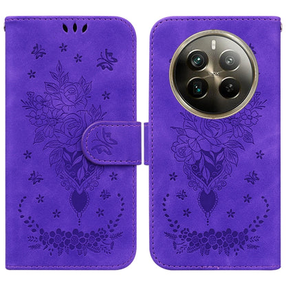 Butterfly Rose Embossed Leather Phone Case, For Realme 16 5G, For Realme 16 Pro+ 5G, For Realme 16 Pro 5G, For Realme 15T 5G, For Realme Narzo 80 Lite 4G / C71 India, For Realme 15 5G / Realme 15 Pro 5G, For Realme 14, For Realme Neo7 SE               ...