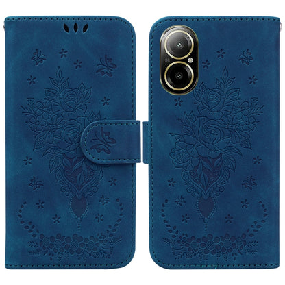 Butterfly Rose Embossed Leather Phone Case, For Realme 16 5G, For Realme 16 Pro+ 5G, For Realme 16 Pro 5G, For Realme 15T 5G, For Realme Narzo 80 Lite 4G / C71 India, For Realme 15 5G / Realme 15 Pro 5G, For Realme 14, For Realme Neo7 SE               ...