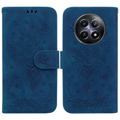 Butterfly Rose Embossed Leather Phone Case, For Realme 16 5G, For Realme 16 Pro+ 5G, For Realme 16 Pro 5G, For Realme 15T 5G, For Realme Narzo 80 Lite 4G / C71 India, For Realme 15 5G / Realme 15 Pro 5G, For Realme 14, For Realme Neo7 SE               ...
