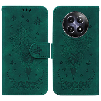 Butterfly Rose Embossed Leather Phone Case, For Realme 16 5G, For Realme 16 Pro+ 5G, For Realme 16 Pro 5G, For Realme 15T 5G, For Realme Narzo 80 Lite 4G / C71 India, For Realme 15 5G / Realme 15 Pro 5G, For Realme 14, For Realme Neo7 SE               ...