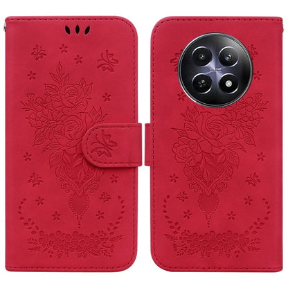 Butterfly Rose Embossed Leather Phone Case, For Realme 16 5G, For Realme 16 Pro+ 5G, For Realme 16 Pro 5G, For Realme 15T 5G, For Realme Narzo 80 Lite 4G / C71 India, For Realme 15 5G / Realme 15 Pro 5G, For Realme 14, For Realme Neo7 SE               ...