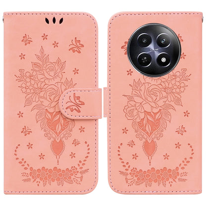 Butterfly Rose Embossed Leather Phone Case, For Realme 16 5G, For Realme 16 Pro+ 5G, For Realme 16 Pro 5G, For Realme 15T 5G, For Realme Narzo 80 Lite 4G / C71 India, For Realme 15 5G / Realme 15 Pro 5G, For Realme 14, For Realme Neo7 SE               ...