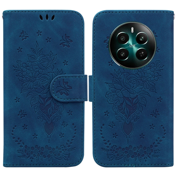 Butterfly Rose Embossed Leather Phone Case, For Realme 16 5G, For Realme 16 Pro+ 5G, For Realme 16 Pro 5G, For Realme 15T 5G, For Realme Narzo 80 Lite 4G / C71 India, For Realme 15 5G / Realme 15 Pro 5G, For Realme 14, For Realme Neo7 SE               ...